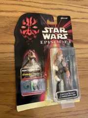 Star Wars Episode 1 Jar Jar Binks CommTech Chip Action Figure. 1998
