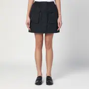 [Prada] Black mini skirt in Re-Nylon 40 IT Black