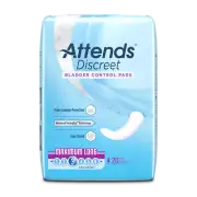 Attends Bladder Control Pad Discreet Moderate Absorbency Female CS/200