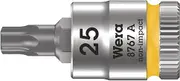Wera 003392 8767 A Torx Zyklop Bit Socket with Holding Function, 1/4 Inch Drive TX 25 x 28 mm