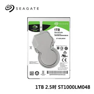 Seagate 新梭魚 1TB 1T 2TB 2T 2.5吋硬碟(ST1000LM048) (ST2000LM015)