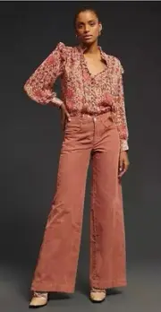 Pilcro Pink/Rose Cords 29 Anthropologie! New With Tags
