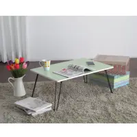 在飛比找momo購物網優惠-【EASY HOME】防潑水美耐皿折疊和室桌/小茶几(三色可