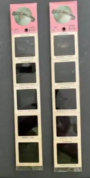 10 Vtg Jordan’s Color Lab 35 MM Slides Of Niagara Falls Ontario Canada