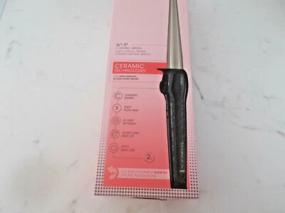 NIB Remington Conical Ceramic Model CI56WO Curling Wand, 1/2 - 1-Inch Barrel