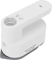 Generic Travel Electric Iron for Clothes, Cordless Rechargeable Portable Mini Ironing Machine, Compact Handheld Small Steam Garment Dry Wet Steamer Clothing Wrinkle Remover