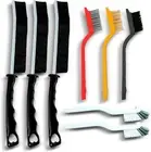 Shanghigh Crevice Cleaning Brushes - 8PCS Scrub Brush Toliet Cleaner, Grout B...
