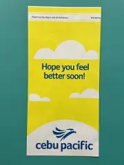 CEBU PACIFIC BARF BAG