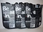 2 NEW Lululemon Be All In Tote Shopping Gift Bags ( BLACK )