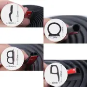 Rubber Seal Strip Molding Edge Trim Car Door Window Protector Guard Universal