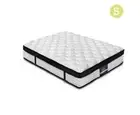 Euro Pillow Top 5 Zone Pocket Spring Bed Mattress Medium Firmness - Single