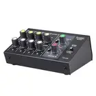 Ultra-compact Low Noise 8 Channels Metal Mono Stereo Audio Sound Mixer New E3S5