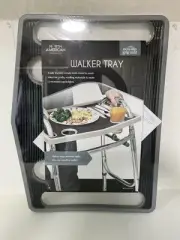 North American Health and Wellness Walker Tray Non-Slip Food Beverage Seniors