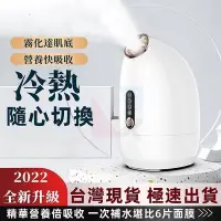 在飛比找Yahoo!奇摩拍賣優惠-冷熱蒸臉儀 蒸臉機 蒸氣機 補水儀 補水機 美膚儀 蒸臉儀 