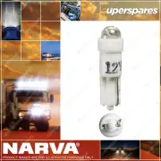 Narva 12 Volt Kw2 X 4.6D Blue Colour Colour LED Wedge Globes Box Of 10