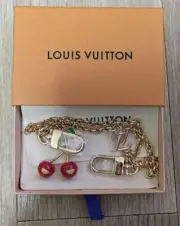 Louis Vuitton M02598 Takashi Murakami Bag Chain Cherry 2025