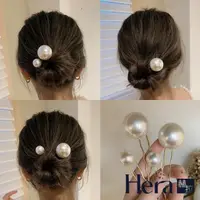 在飛比找momo購物網優惠-【HERA 赫拉】古典風珍珠盤髮髮簪 L111051108(
