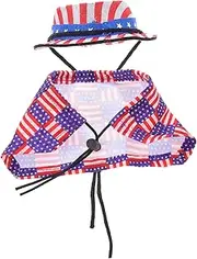 Elastic Lizard Hat Cloak Set Hamster Accessory Polyester Cloak for Pet Stylish Festive