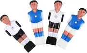 GANAZONO 4pcs Foosball Player Figurines for Table Soccer Game Durable Replacement Parts Enhance Family Fun Coordination for Desk Soccer Accessory