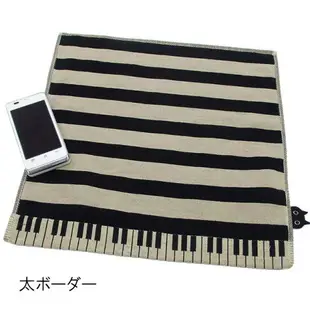 日本製~ATSUKO MATANO 保野溫子 今治產 三重紗 鋼琴 琴鍵 方巾 34*34公分(隨機出貨）)#現貨