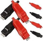 PRETYZOOM 8Pcs Alligator Clips Durable Electrical Testing Clips for Automotive Home Use Excellent Conductivity Lightweight Design Safe for Surface Attachment