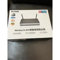 在飛比找蝦皮購物優惠-D-Link 友訊科技wireless N300無線寬頻路由