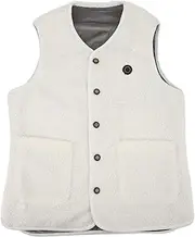 [Horoper] Heated Vest, USB Heating Vest Temperature Control 16 Zones Abdomen Lumbar Region Heated Jacket for Daily Commutes Winter Golf Hunting Hiking (M-White)