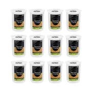 12PK Lemon & Lime Press Seal Airtight Food Storer Container 800ml 11x11x13.5cm