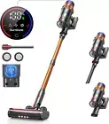Cordless Vacuum Clean 550W/45Kpa 60min Runtime, Self-Standing, Wall-Mounted X7A