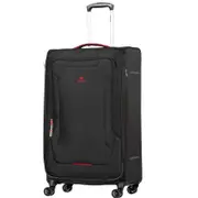 Delphin Caspian 2 Softside Large 83 cm Spinner Suitcase Black