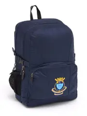 Navy Chiropak II Backpack With Print