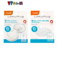 在飛比找蝦皮商城優惠-Combi 康貝 LakuMug樂可杯 第3階段吸管杯上蓋/