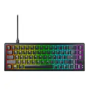 Cherry Xtrfy K5V2 Compact 65% Hot-Swappable Gaming Keyboard (Black) (MX2A Red Switch)