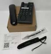Cisco Unified IP Phone CP-6901 Slimline Charcoal Telephone 74-6827-01 New KOB4