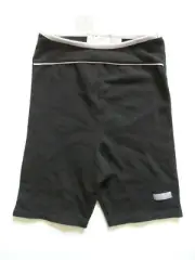 Girl's Freestyle A Danskin Company Bike Shorts, Black/Purple, Size: M (7/8) po