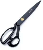 12-Inch Heavy-Duty Sewing Scissors - Precision Tailoring & Upholstery Shears