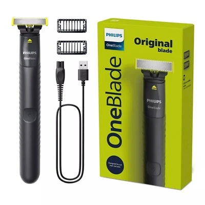 Philips QP1424/10 OneBlade Hybrid Trimmer and Shaver Dual Protection Technology