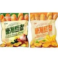 在飛比找蝦皮購物優惠-【享吃零食】韓國 CW 大蒜麵包風味餅乾/黃起司風味麵包餅