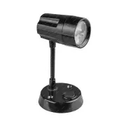 LED Autolamps Reading Light Interior Black 3x2W 12 Volt 120mm High Bulk