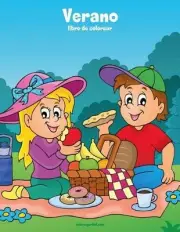 Verano libro para colorear 1 by Nick Snels (Spanish) Paperback Book