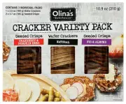 Olina's Bakehouse Variety Cracker Pack 10.9 oz Pack of 7