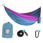 Portable Hammock,Lightweight Camping Hammock for Adult&Kid, with Tree Blue&pink