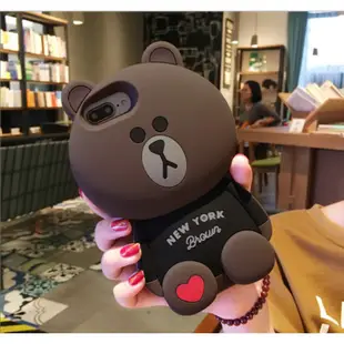 【限時特賣】line 熊大Brown熊美Choco iphone手機殼 軟殼 保護殼 保護套 手機套 防摔殼 款式眾多