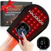 Cordless Red Light Therapy Glove for Hand 5 Mode, 160 Lamp Near Infrared Ligh...
