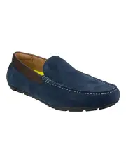 [Florsheim] Motor Moc Toe Venetian Driver Shoes in Navy