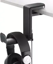 Headphone Stand Hanger Under Desk Mount Hook for Gaming Earphone & Controller