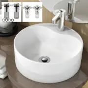 2x Bathroom Sink Stopper Filter Basket Pop Up Sink Drain Strainer Basin Filter ☍