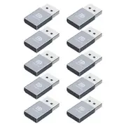 10Pcs 4K Displayport Dummy Plug DP Virtual Display Adapter EDID Headless Ghost Emulator Graphics Video Card Cheater Grey