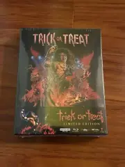 Trick or Treat (1986) Limited Edition 4K + Blu-ray + Soundtrack CD OOP SEALED