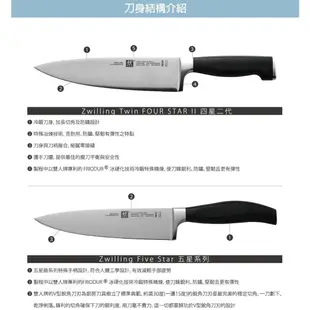 Zwilling 雙人牌 Twin FOUR STAR 四星 萬用刀 切片刀 鋸齒刀 麵包刀13cm[COO42]